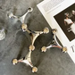 Molecular Metal Candle Holder