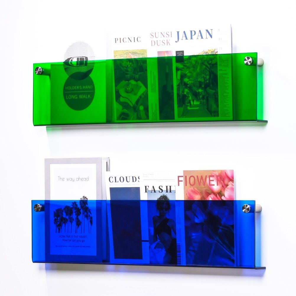 Acrylic Magazine Wall Mount