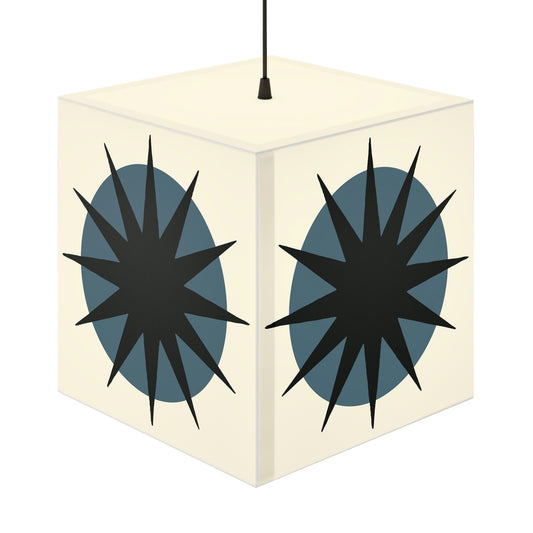 Blue Taiyo Cube Lamp
