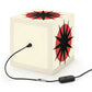 Red Taiyo Cube Lamp
