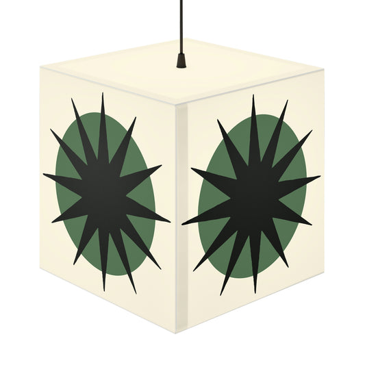 Green Taiyo Cube Lamp