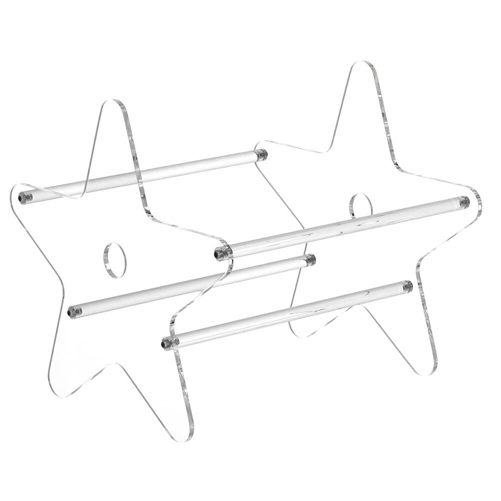 Star Shaped Arcylic Vinyl Holder